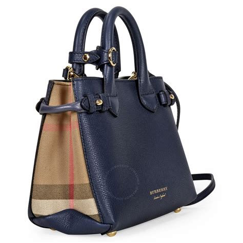 burberry baby banner blue|Burberry Baby Banner Leather House Check Tote.